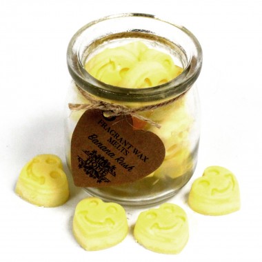 Wosk sojowy zapachowy bananowa gorączka,  wosk sojowy o zapachu bananów, wosk bananowy Wosk sojowy zapachowy bananowa gorączka,  wosk sojowy o zapachu bananów, wosk bananowy