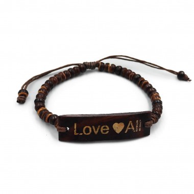 bransoletka z drzewa kokosowego bransoletka z drzewa kokosowego