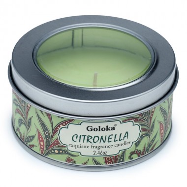 świeca zapachowa citronella w puszce świeca zapachowa citronella w puszce