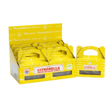 Kadzidełka backflow cytronella dhoop, Kadzidełka backflow cytronella dhoop,