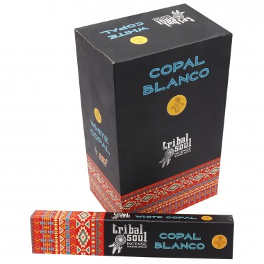 Kadzidełka patyczkowe tribal soul biały kopal Kadzidełka patyczkowe tribal soul biały kopal