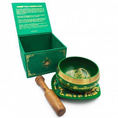 Zestaw misa dźwiękowa green tara Zestaw misa dźwiękowa green tara