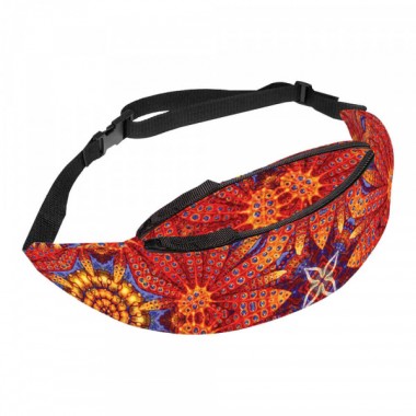 Torebka na biodra czerwona