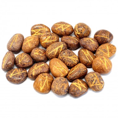 Alfabet runiczny jaspis wężowy