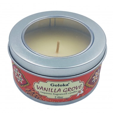 świeczka zapachowa w puszce wanilia