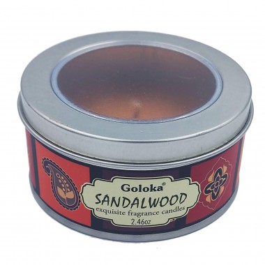 Świeczka zapachowa goloka drzewo sandałowe Świeczka zapachowa goloka drzewo sandałowe