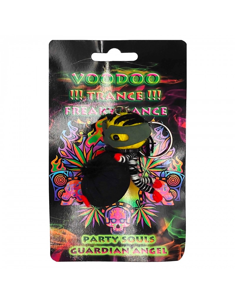 Brelok voodoo - zawieszka do kluczy -Złodziej bankowy