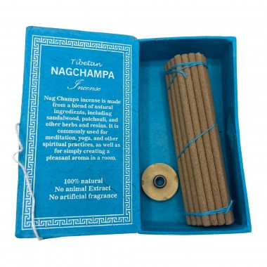 Zestaw upominkowy z kadzidełkami himalajskimi nag champa Zestaw upominkowy z kadzidełkami himalajskimi nag champa