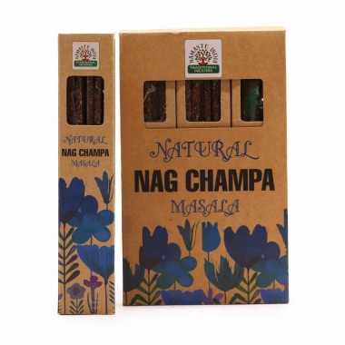 Naturalne kadzidełka botaniczne masala - nag champa Naturalne kadzidełka botaniczne masala - nag champa
