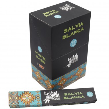 Kadzidełka patyczkowe Tribal Soul - Biała Szałwia Kadzidełka patyczkowe Tribal Soul - Biała Szałwia