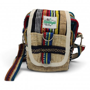 Torebka konopna Hemp-Jhari - wzór 1 Torebka konopna Hemp-Jhari - wzór 1