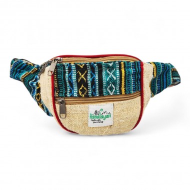Saszetka na biodra konopna Hemp Bum Bag - wzór 1 Saszetka na biodra konopna Hemp Bum Bag - wzór 1
