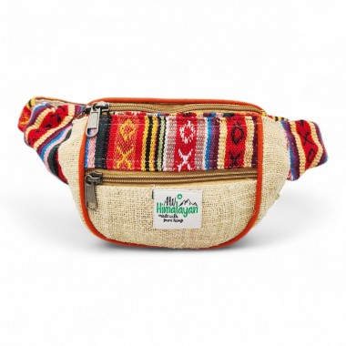 Saszetka na biodra konopna Hemp Bum Bag - wzór 3 Saszetka na biodra konopna Hemp Bum Bag - wzór 3