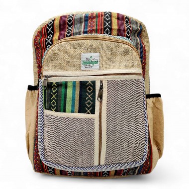 Plecak konopny duży Hemp zig zag Plecak konopny duży Hemp zig zag