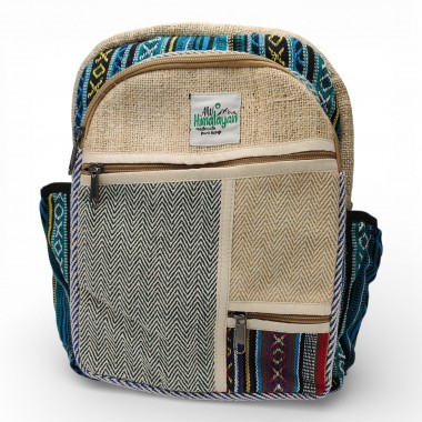 Plecak konopny zig zag - wzór 2