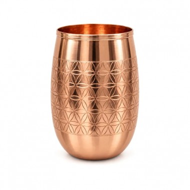 Kubek miedziany Kwiat Życia 350 ml
